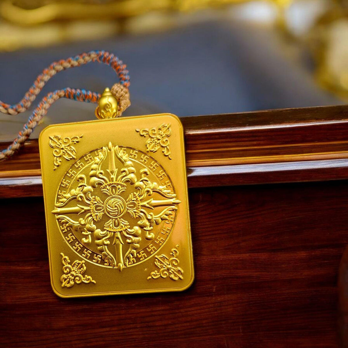 Potężny Talizman Bogini Kali Kalika | Amulet Ochronny | Tantryczna Biżuteria Medytacyjna Bóstwa