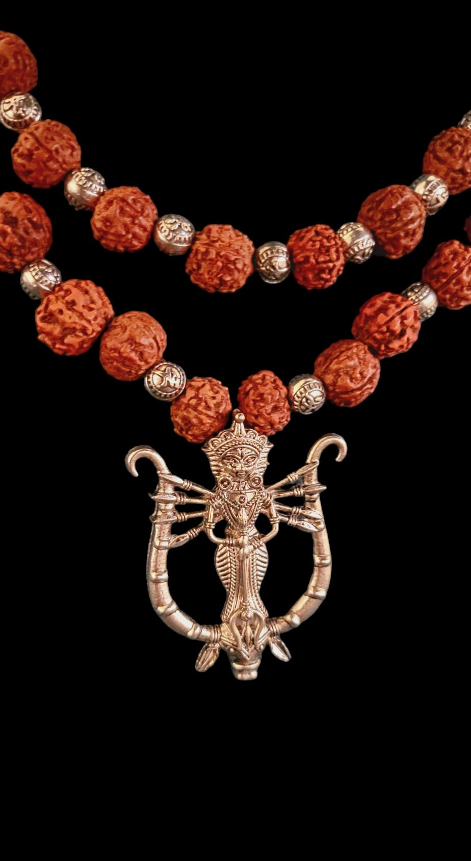 Naszyjnik Rudraksha Bogini Kali: Indyjski Duchowy Amulet