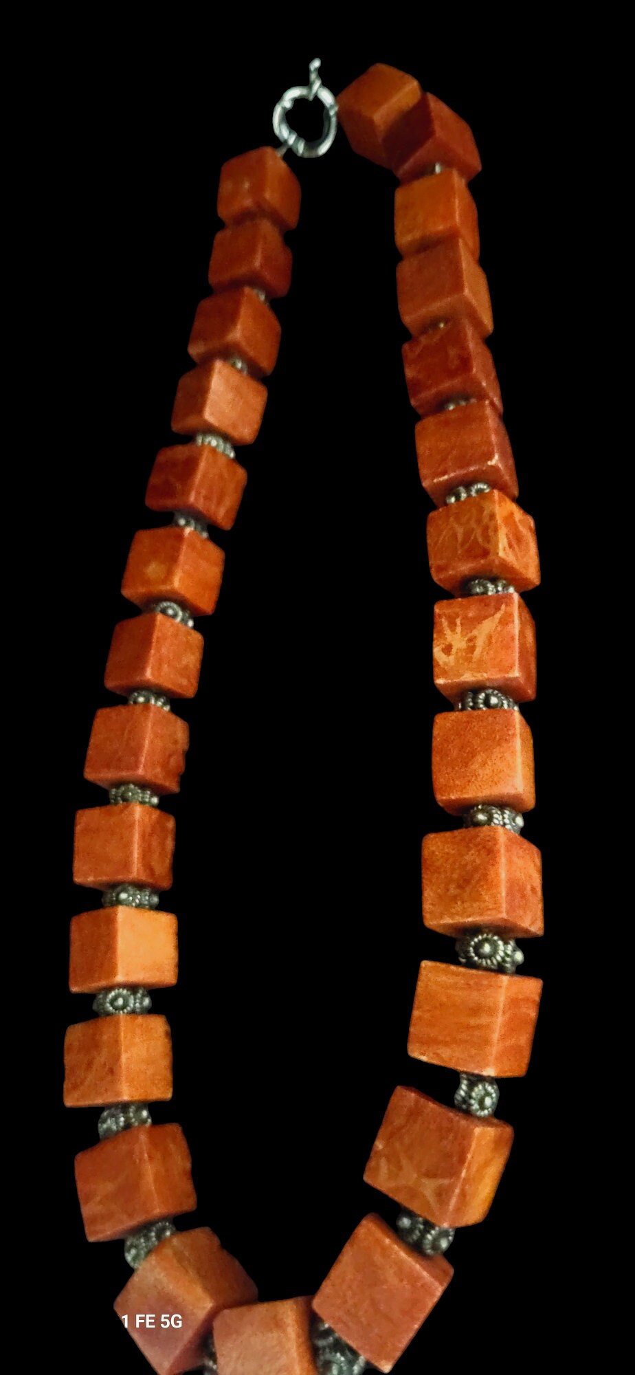Natural Red Coral Necklace: Handcrafted Ocean Jewelry